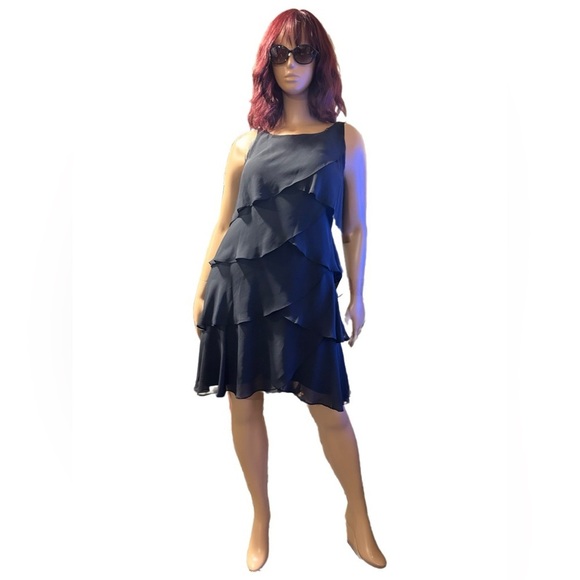 Signature Tessa Ruffle Dress Size, 16W - Picture 4 of 6